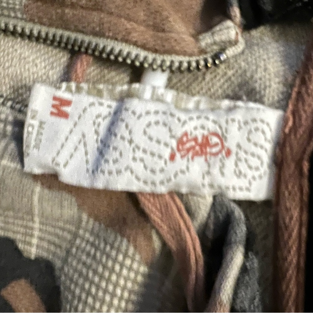 Vintage Stussy Camouflage Zip-Up Hoodie - Picture 3 of 3